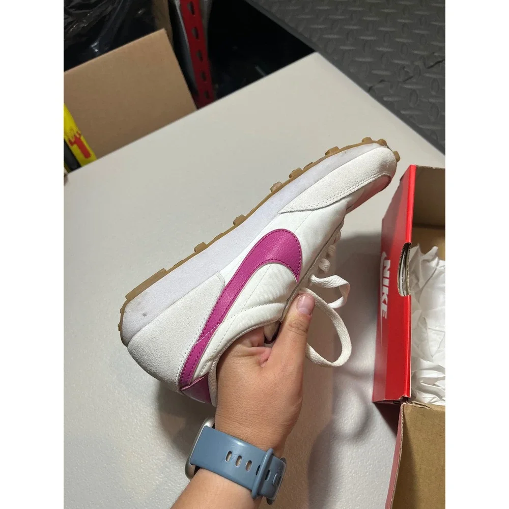 Nike Daybreak Sneakers Womens 7.5 White Cactus Flower Retro DH1038-100